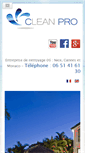 Mobile Screenshot of clean-pro.fr